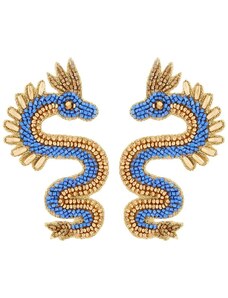 PerfectDress.gr boho σκουλαρίκια Dragons blue