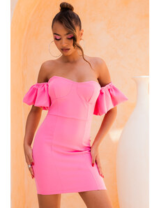Joy Fashion House Dustin μίνι φόρεμα ροζ