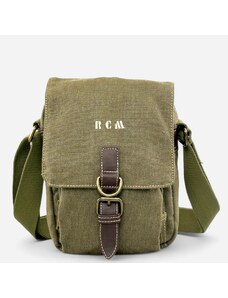 Τσάντα αντρική χιαστί Rcm G17315-Χακι