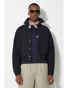 Μάλλινο μπουφάν Ader Error Jacket χρώμα: ναυτικό μπλε, BN01SSJK0810