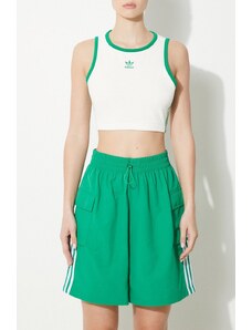 Σορτς adidas Originals 3S Cargo Shorts χρώμα: πράσινο, JH1073