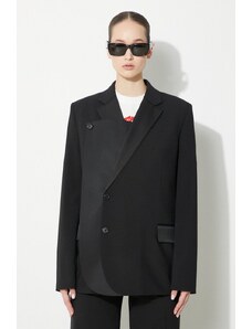 Μάλλινο σακάκι JW Anderson Panelled Blazer χρώμα: μαύρο, JK0291.PG1321.999