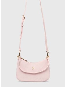 Τσάντα Tommy Hilfiger χρώμα: ροζ