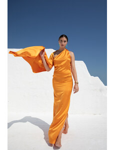 Effie K. Aigli Dress Orange