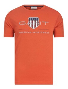 Gant T-shirt Με Στάμπα Οικόσημο Κανονική Γραμμή