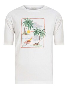 Gant T-shirt Hawaii Graphic Print Άνετη Γραμμή