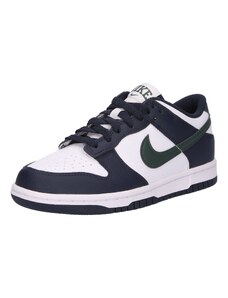 Nike Sportswear Σνίκερ 'DUNK' ναυτικό μπλε / πράσινο / λευκό
