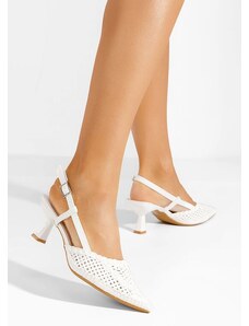 Zapatos Γόβες slingback Giovanna λευκά
