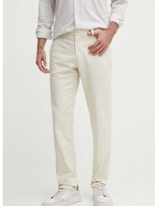 Τζιν παντελόνι Sisley χρώμα: μπεζ