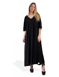 4Tailors Delhi Long Dress (SS24-104 BLACK)