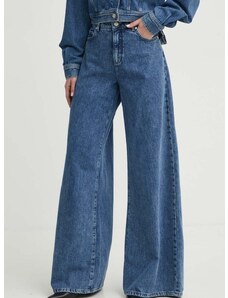 Τζιν παντελόνι Moschino Jeans χρώμα: ναυτικό μπλε