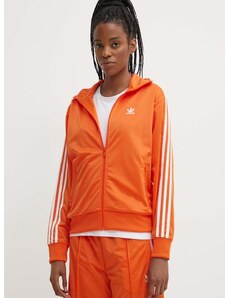 Μπλούζα adidas Originals χρώμα: πορτοκαλί, IP0610