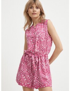 Ολόσωμη φόρμα Pepe Jeans DALMA χρώμα: ροζ, PL230481