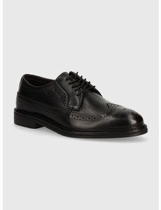 Δερμάτινα κλειστά παπούτσια Gant Bidford χρώμα: μαύρο, 28631465.G00