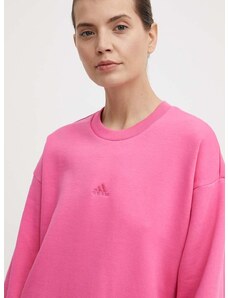 Μπλούζα adidas χρώμα: ροζ, IW1263