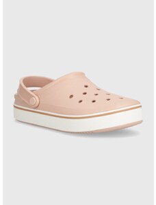 Παντόφλες Crocs Crocband (Clean) Of Court Clog χρώμα: ροζ, 208371