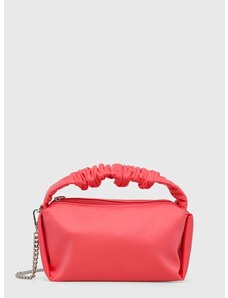 Τσάντα Sisley χρώμα: ροζ