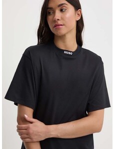 Βαμβακερό lounge t-shirt HUGO χρώμα: μαύρο, 50514869