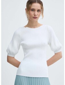 Μπλουζάκι Luisa Spagnoli χρώμα: άσπρο