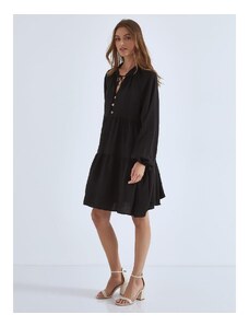 Celestino Mini φόρεμα με διακοσμητικά κουμπιά μαυρο για Γυναίκα
