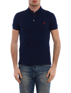 POLO RALPH LAUREN Polo Sskcslm1-Short Sleeve-Knit 710541705009 410 Navy