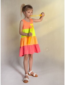 Yoclub Kids's Sleeveless Summer Girls' Dress UDK-0009G-A300