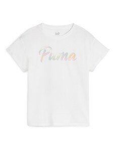PUMA Μπλουζάκι 'SUMMER DAZE' οπάλ / ανοικτό πράσινο / κοραλί / λευκό