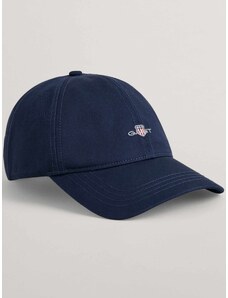 Gant Καπέλο μπλε σκούρο βαμβακερό