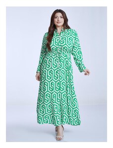 Celestino Maxi φόρεμα με εσωτερικό κορδόνι πρασινο για Γυναίκα
