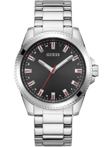GUESS Champ - GW0718G1, Silver case with Stainless Steel Bracelet