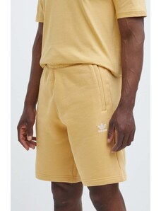 Σορτς adidas Originals χρώμα: κίτρινο, IR7815