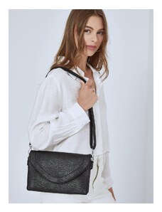Celestino Μονόχρωμη τσάντα με τρείς θήκες μαυρο για Γυναίκα