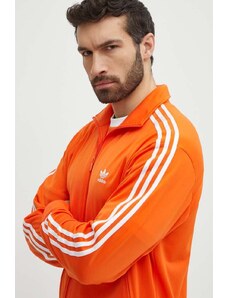 Μπλούζα adidas Originals χρώμα: πορτοκαλί, IR9902