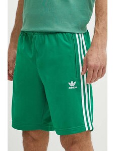 Σορτς adidas Originals χρώμα: πράσινο, IM9420