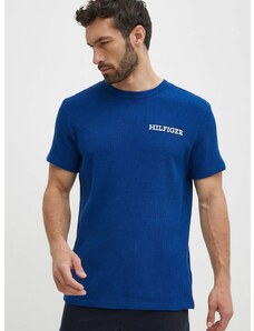 Βαμβακερό t-shirt Tommy Hilfiger χρώμα: ναυτικό μπλε