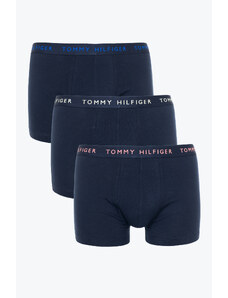 Tommy hilfiger ανδρικά boxer 3pack μπλέ cotton classic fit um0um03283-0xl