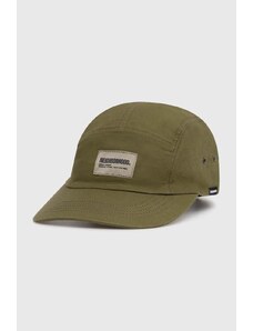Βαμβακερό καπέλο του μπέιζμπολ NEIGHBORHOOD Mil Jet Cap χρώμα: πράσινο, 241YGNH.HT08