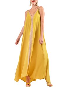 MOUTAKI Φορεμα 24.07.52 yellow