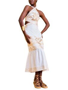 LACE Φορεμα M-8513 off white