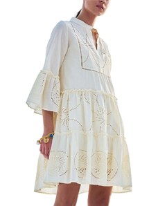 LACE Φορεμα M-8452 off white