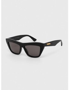 Γυαλιά ηλίου Bottega Veneta χρώμα: μαύρο, BV1121S