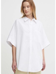 Πουκάμισο Calvin Klein χρώμα: άσπρο, K20K206596