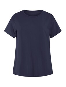 Celestino T-shirt με βαμβάκι σκουρο μπλε για Γυναίκα