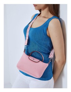 Celestino Μικρή τσάντα με εμπριμέ ιμάντα ώμου ροζ για Γυναίκα
