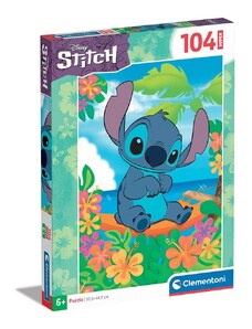 Clementoni Παιδικό Παζλ Super Color Disney Stitch 104 τμχ