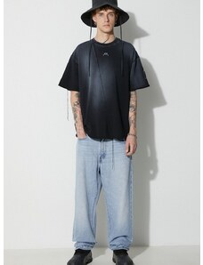 Βαμβακερό μπλουζάκι A-COLD-WALL* χρώμα: μαύρο F3ACWMTS158A