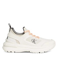 CALVIN KLEIN Sneakers Chunky Runner Sock Kt Mg Uc YW0YW01425 0GI creamy white/eggshell