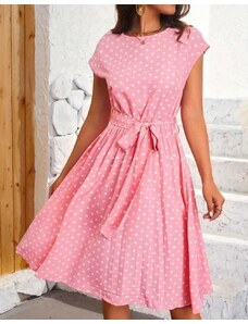Creative Φόρεμα - κώδ. 55065 - 1 - ροζ
