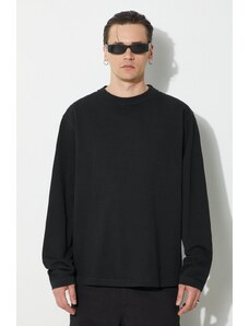 Βαμβακερή μπλούζα με μακριά μανίκια 424 Alias T-Shirt L/S χρώμα: μαύρο, FF4SMH03AP-JE341.999