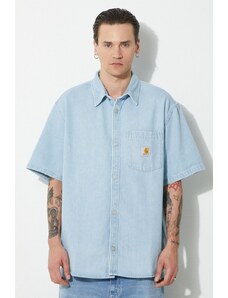 Τζιν πουκάμισο Carhartt WIP S/S Ody Shirt ανδρικό, I033347.112